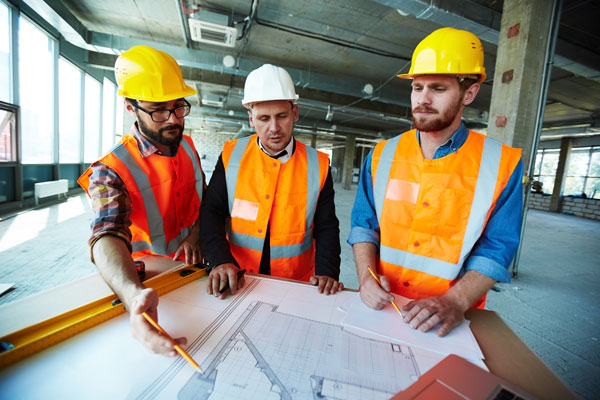 commercial construction job site management
